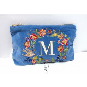 【Elizabeth Scarlett x FORTNUM &amp; MASON】 コラボ　ポーチ イニシ...