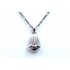 GEORG JENSEN ジョージジェンセン ヘリテージ 2007 ペンダント ネックレス　SV925 シルバー