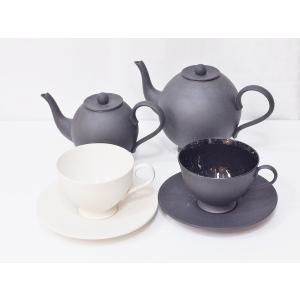 WEDGWOOD ウェッジウッド  Nick Munro　ニックモンロー　陶器　カップ＆ソーサ−＋ティーポット　2サイズ