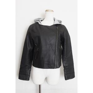 美品！ アンタイトル ライダースジャケット ラムレザー ノーカラー UNTITLED（アンタイトル） ラムレザー ノーカラー ライダース