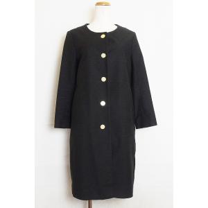 DAMA collection ダーマコレクション 刺しゅう ロングコート *ベルト欠