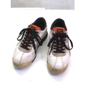 CORSAIR EX asics アシックス Onitsuka Tiger オニツカタイガー レザースニーカー ・23.5