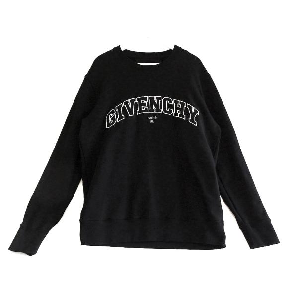 GIVENCHY ジバンシィ  COLLEGE EMBROIDERED スウェット ロゴ　L メンズ...