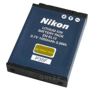 Nikon EN-EL12 Li-ionリチャージャブルバッテリー｜visionfresh