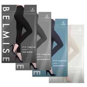 即日発送 BELMISE ベルミス スリムレギンス  スリムレギンス レギンス カラープラス 着圧