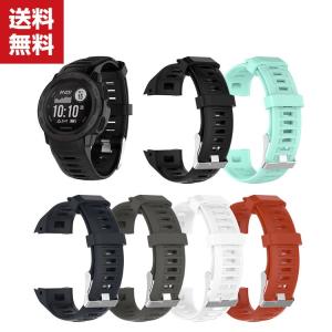 「ポイント」GARMIN Instinct Dual Power Tactical Tide ウェアラブル端末・スマートウォッチ 交換 バンド シリコン スポ
