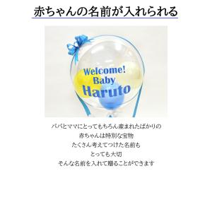 送料無料オリジナルバルーンギフト 男の子出産祝...の詳細画像2