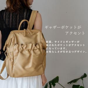 リュック レディース 大きめ 大容量 A4 ナ...の詳細画像2