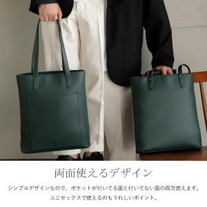 SALE トートバッグ メンズ 縦型 ファスナ...の詳細画像3