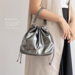 巾着バッグ レディース ショルダーバッグ 小さ...の詳細画像5