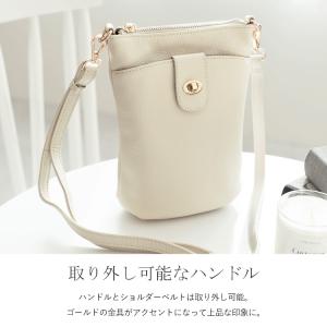 ポシェット レディース スマホショルダーバッグ...の詳細画像4