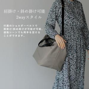 トートバッグ レディース 大きめ 本革 ナイロ...の詳細画像3