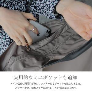 トートバッグ レディース 大きめ 本革 ナイロ...の詳細画像4
