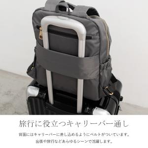 リュック レディース 大容量 A4 ナイロン ...の詳細画像2