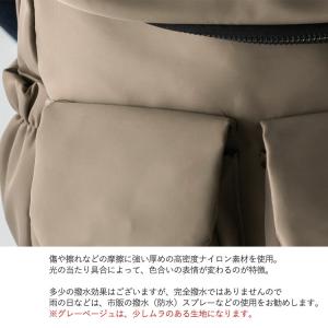 リュック レディース 小さめ 10ポケット 軽...の詳細画像4