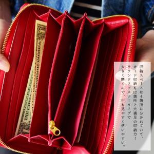 長財布 メンズ レディース ユニセックス 羊革...の詳細画像4