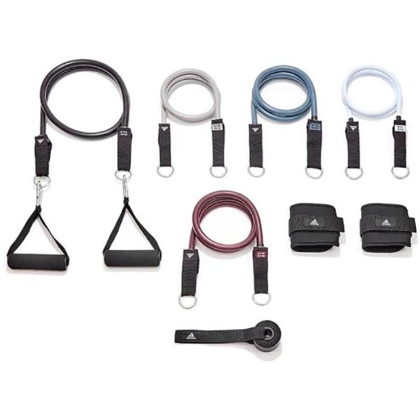 アディダス プロアバンセ メンズ レディース レジスタンスチューブセット トレーニング用品 チューブ...