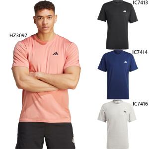 アディダス メンズ トレイン エッセンシャルズ ストレッチ トレーニング 半袖Tシャツ フィットネス トレーニングウェア トップス BXH44｜vitaliser