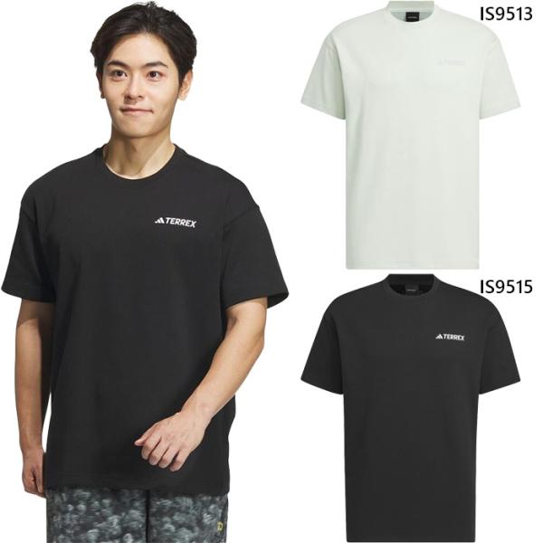 アディダス メンズ ナショナル ジオグラフィック AEROREADY グラフィック半袖Tシャツ アウ...