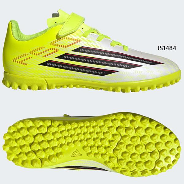 アディダス ジュニア キッズ クラブ ターフ用 F50 CLUB Hook   Loop Turf ...