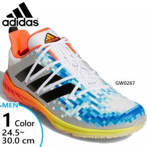 アディダス メンズ アディゼロ アフターバーナー 7 ターフ Afterburner 野球シューズ トレーニングシューズ ソフトスパイク GW0267