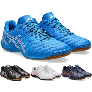 ワイド幅 幅広 アシックス メンズ レディース カルチェット CALCETTO WD 9 フットサルシューズ インドア 屋内 室内 ローカット 紐靴 1113A037