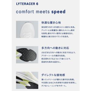 普通幅 アシックス レディース ライトレーサー...の詳細画像2
