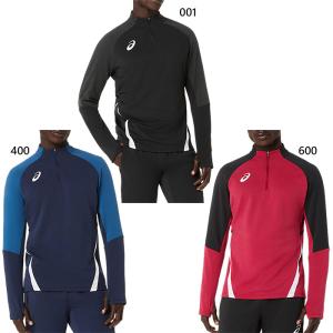 スポーツウエア ASICS（アシックス） サッカーウェア メンズ HALFZIP KNIT TOP