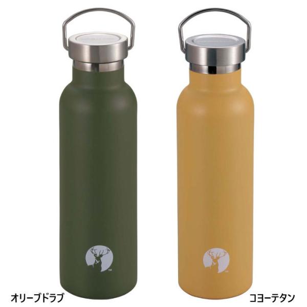 600ml キャプテンスタッグ メンズ レディース 保温 保冷 水筒 HDボトル ステンレス製 ハン...