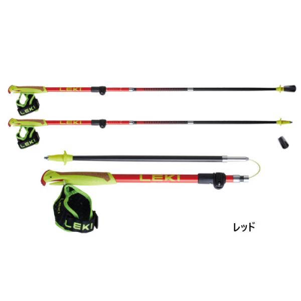 キャラバン メンズ レディース レキ LEKI ウルトラトレイル FX Jr カーボン 登山用品 ト...