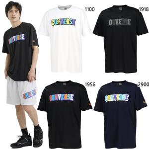 コンバース メンズ プリントTシャツ バスケットボールウェア トップス 半袖Tシャツ マルチスポーツ CB241356｜vitaliser