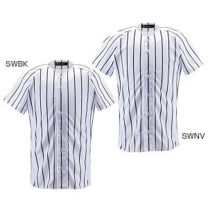 デサント メンズ 野球ウェア ベースボールウェア ユニフォームシャツ フルオープンシャツ DB-6000｜vitaliser