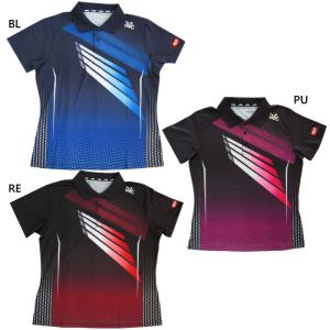 ジュウイック レディース クール4 卓球ウェア 半袖 シャツ トップス トレーニングウエア JTTA公認 ユニフォーム 速乾 ドライ 5594