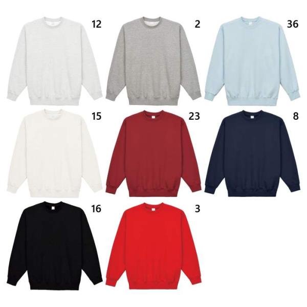 ライフマックス メンズ レディース 10.0オンス トレーナー 裏パイル カジュアルウェア トップス...