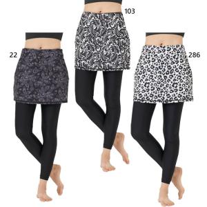 ラウドマウス レディース ボンディングスカート コミカルブロット Comical Blot ゴルフウェア ボトムス 蓄熱 ブラック 黒 イエロー グリーン 黄色 緑 送料無料 LOUDMOUTH 773357 LOUDMOUTH ラウドマウス レディース ボンディングスカート コミカル