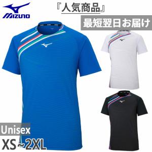 MIZUNO（ミズノ） メンズ レディス テニス 半袖Tシャツ ゲームシャツ
