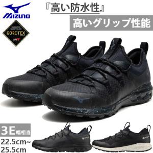 MIZUNO（ミズノ） ウエーブガゼル3 GTX メンズ ブラック ウォーキング