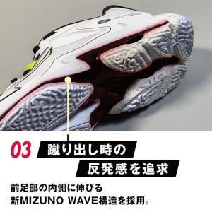 2E幅 ミズノ メンズ レディース ウエーブラ...の詳細画像4