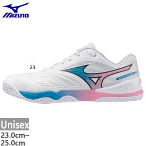 9月下旬入荷予約商品 限定カラー 2E幅相当 ミズノ メンズ レディース ウエーブメダル8 卓球シューズ ローカット 81GA2582｜バイタライザー