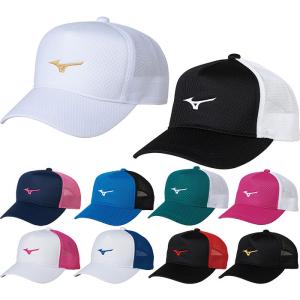 ミズノ メンズ レディース キャップ テニス用品 帽子 ロゴ 紫外線対策 スポーツ トレーニング スナップバック 62JW8002