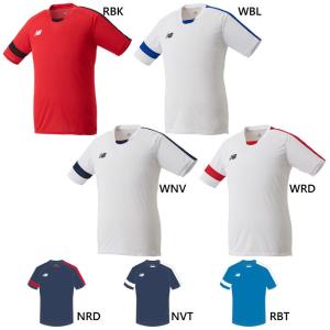 ニューバランス メンズ ゲームシャツ サッカーウェア フットサルウェア トップス 半袖 JMTF0488｜vitaliser