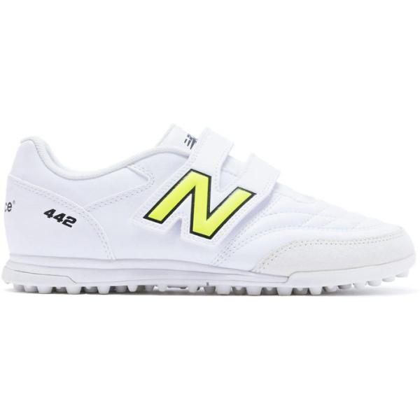 全2色　W幅 ニューバランス ジュニア キッズ 442 v2 V ターフ TF JNR サッカーシュ...