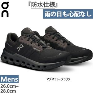 【極美品】 on クラウドランナー ウォータープルーフ 24 スニーカー 黒 On Cloudrunner Waterproof 1 Black （オン クラウドランナー
