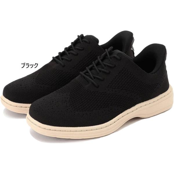 ミディアム幅　2E相当 オーソフィート メンズ レックス REX テキスタイル スニーカー ハンズフ...