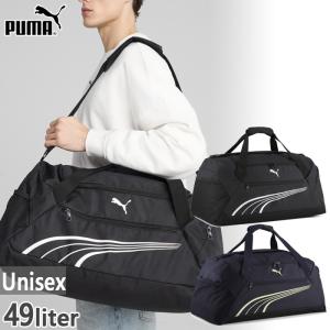 49L プーマ メンズ レディース ファンダメンタル ミディアム スポーツ ダッフルバッグ ボストンバッグ 旅行 遠征 サッカー ジム 091189