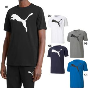 プーマ メンズ アクティブ ACTIVE ビッグロゴ Tシャツ フィットネス トレーニングウェア トップス 半袖 588860｜vitaliser