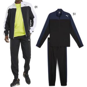 上下セット プーマ メンズ フェイバリット トレーニング FAVORITE トラックスーツ ジャージ パンツ トップス フィットネス セットアップ 長袖 521894