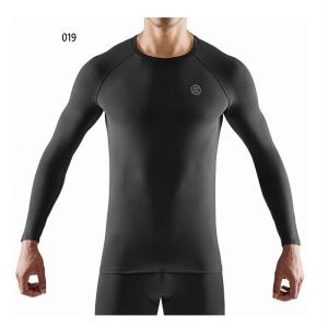 スキンズ メンズ SERIES-3 スリープロングスリーブ アンダーウェア スポーツインナー フィットネス トレーニングウェア トップス 長袖 18121314
