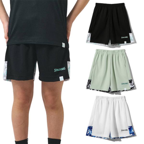 スポルディング ジュニア キッズ プラクティスパンツ グラフィティ ヘム バスケットボールウェア バ...