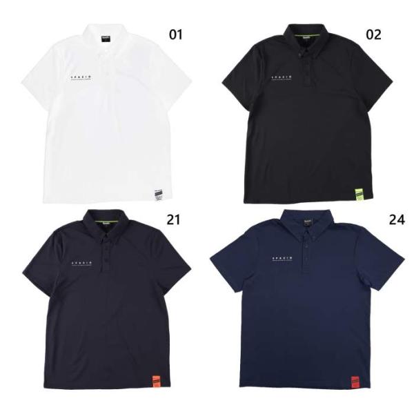 スパッツィオ メンズ レディース ポロシャツ サッカーウェア フットサルウェア トップス 半袖 TP...